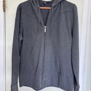 Hoodie - Roots Active Wear Woman's size: L - Dark Gray